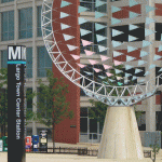 Largo Metro pylon