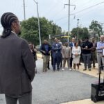 Dr. Breaux, BSU President, by Cheryl Cort