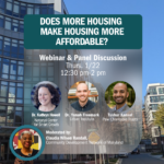 Event materials: Does more housing make housing more affordable?